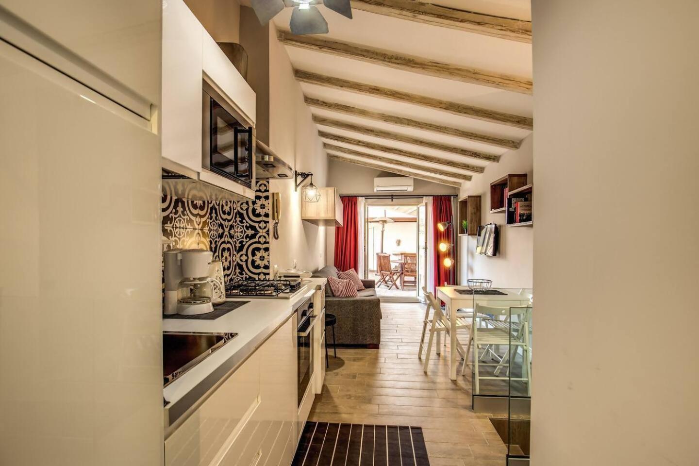 Attic With Terrace By Trevi Fountain Apartment Rome Luaran gambar