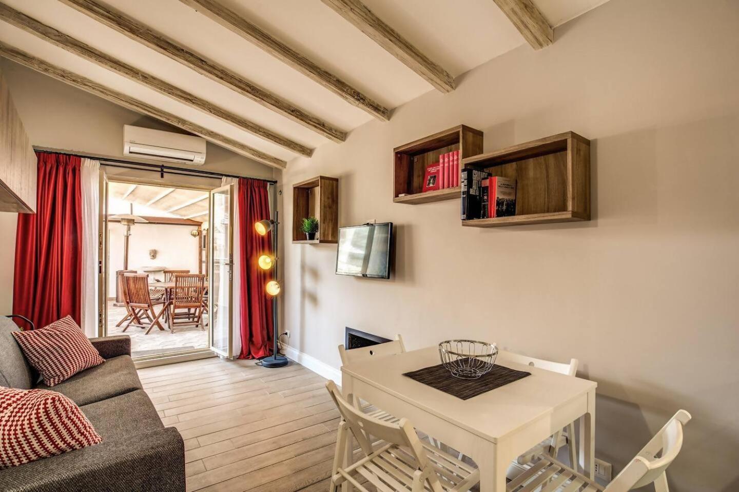 Attic With Terrace By Trevi Fountain Apartment Rome Luaran gambar
